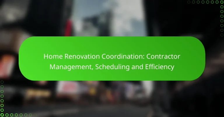 Координация Ремонта Дома: Управление Подрядчиками, Планирование и Эффективность